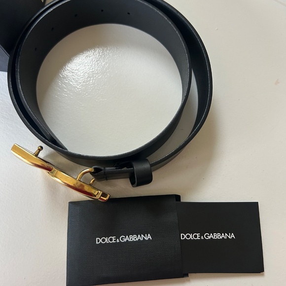 Dolce & Gabbana DG Logo Buckle Belt - Picture 4 of 5